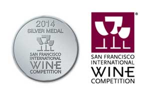 2014 Silver Medal - San Francisco International Wine Competition